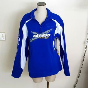 Ski-Doo X-Team 1/4 zip fleece shirt